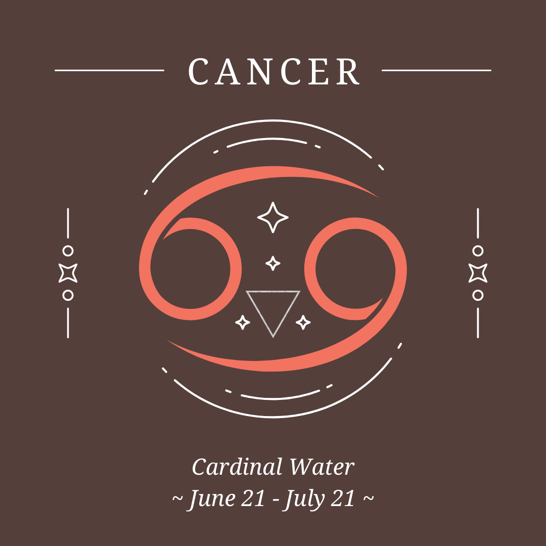 Cancer - Cardinal Water - June 21 - July 22